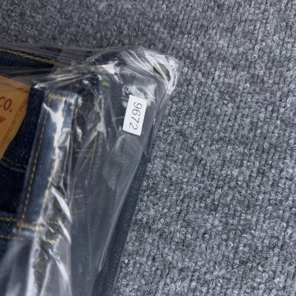 Levi's 559 Relaxed Straight Jeans Mens 32x34 Dark Indigo Tumbled Rigid Denim